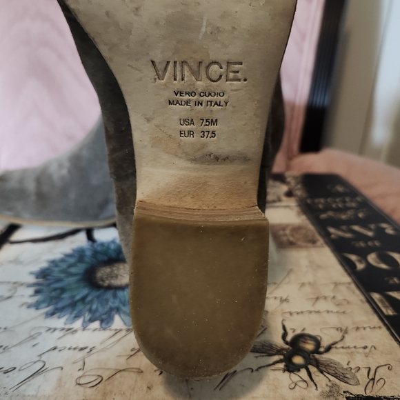 Vince Hallie In Limestone Grey Size 7.5 - Picture 5 of 8